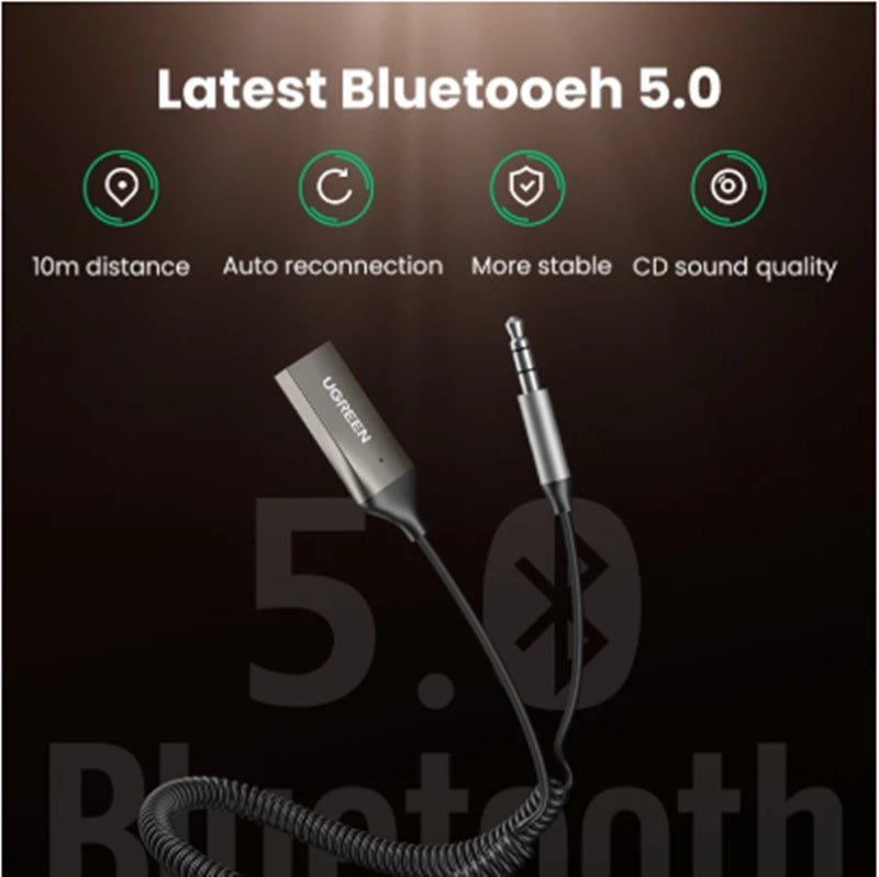Car Bluetooth Receiver Aux High-quality Audio for Cars