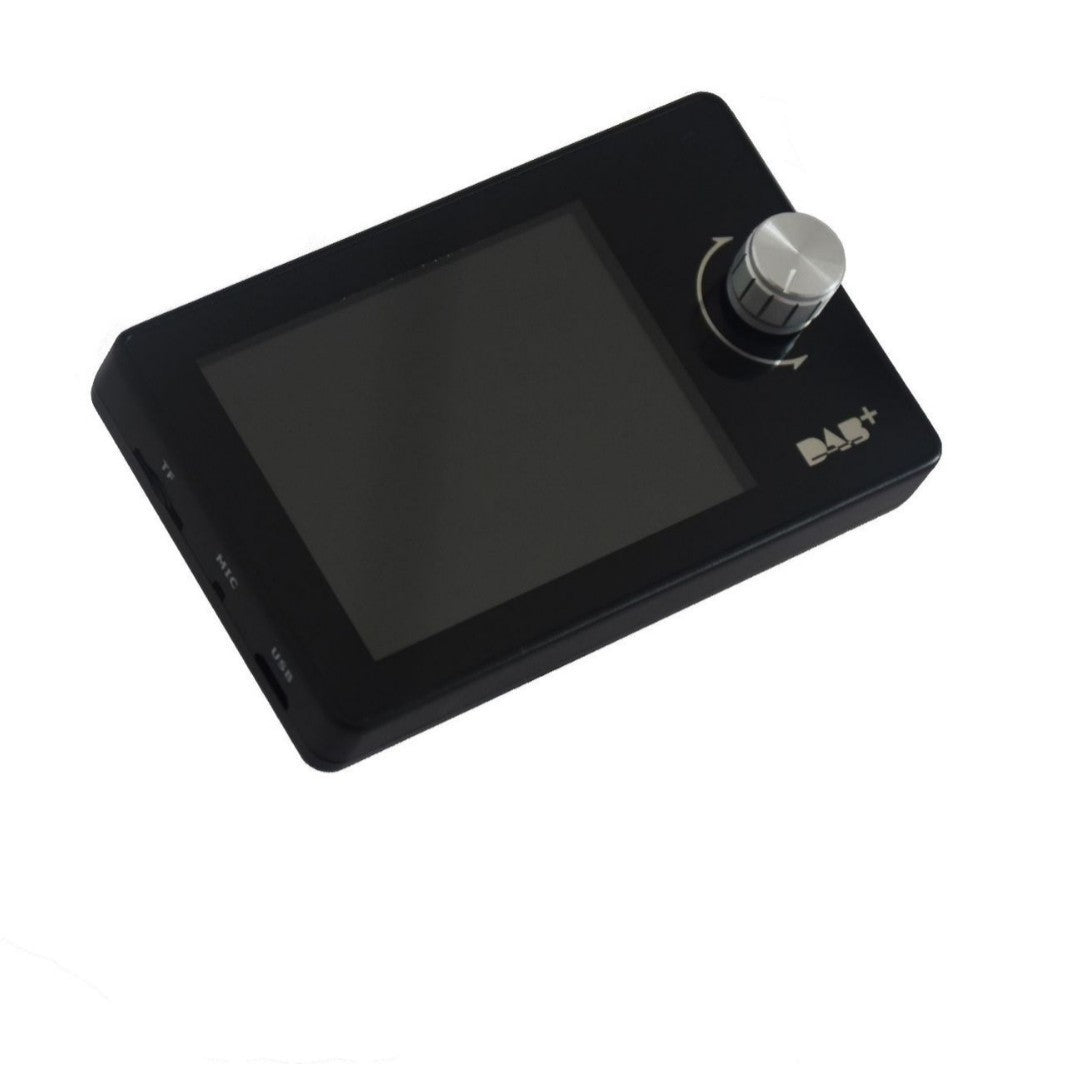 28-inch Car European DAB Digital Broadcasting Color Screen Receiver Bluetooth Hands-free FM Forwarding Aux Output