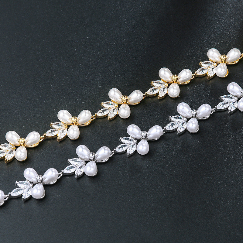 Women's Pearl Bracelet All-match Gold Bracelet