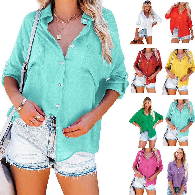 Women's European And American Fashion Casual Top