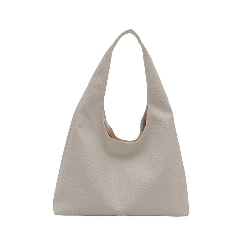 Retro Large Capacity Solid Color Single-shoulder Bag Popular