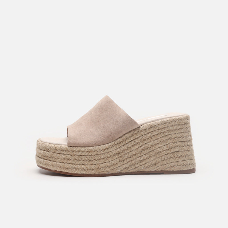 Wedge Plus Size Sandals Women's Outer Wear Platform