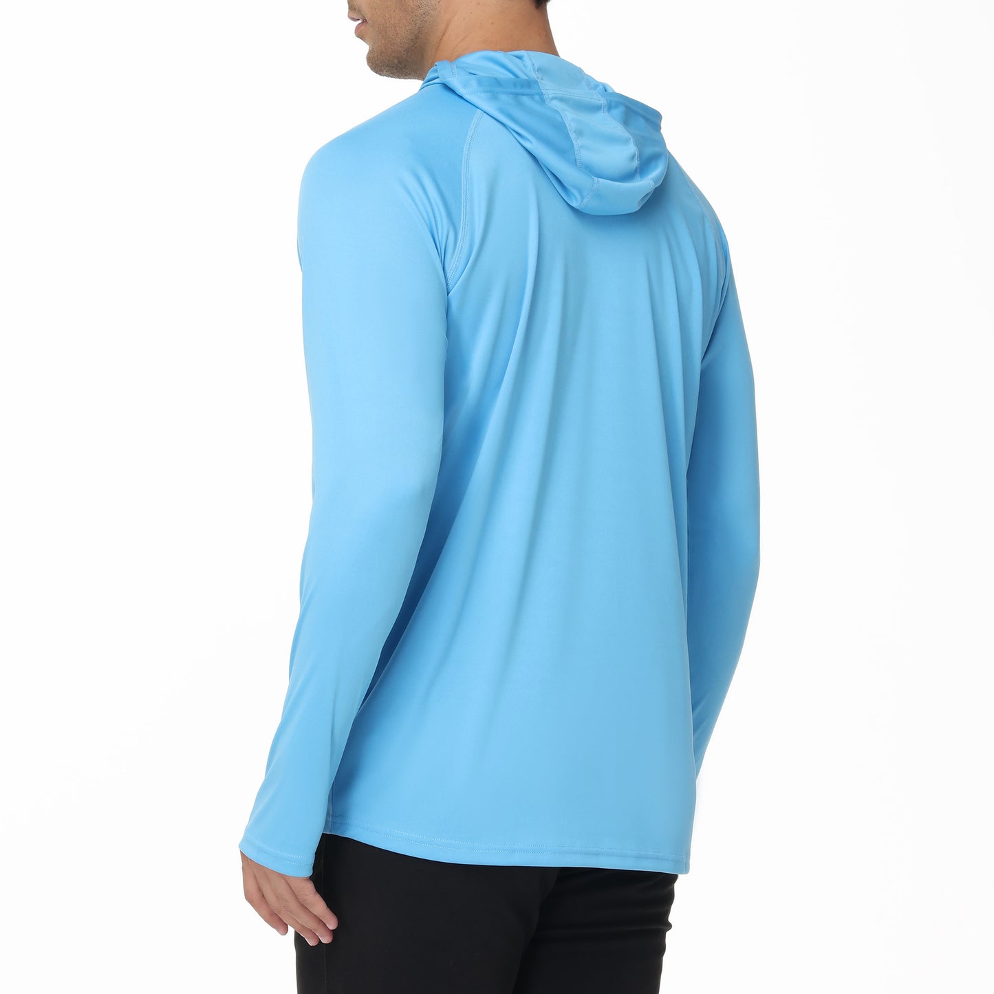 Hooded Sun-proof Top Households UV Quick-drying Shirt Long Sleeve