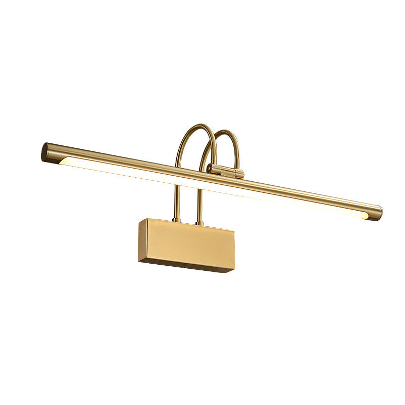 Light Luxury Copper Mirror Front Light Fill Light Living Room