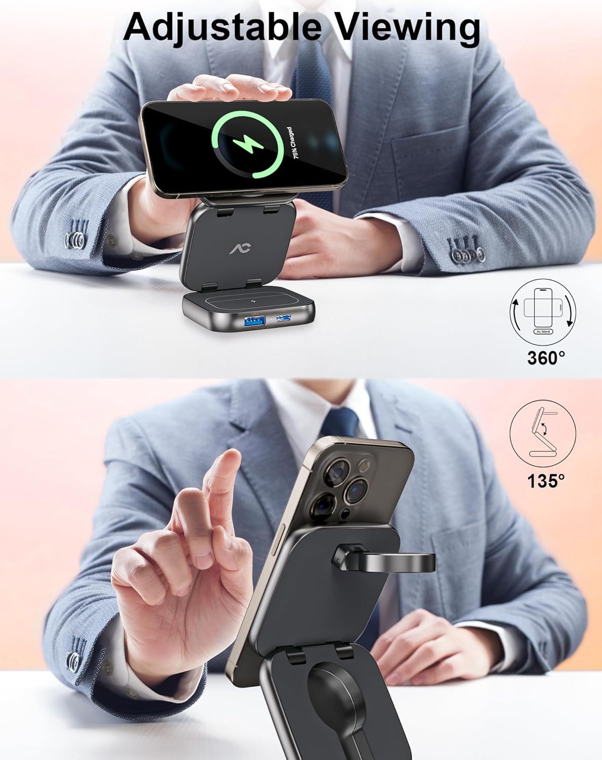Magnetic-Compatible Wireless Charger