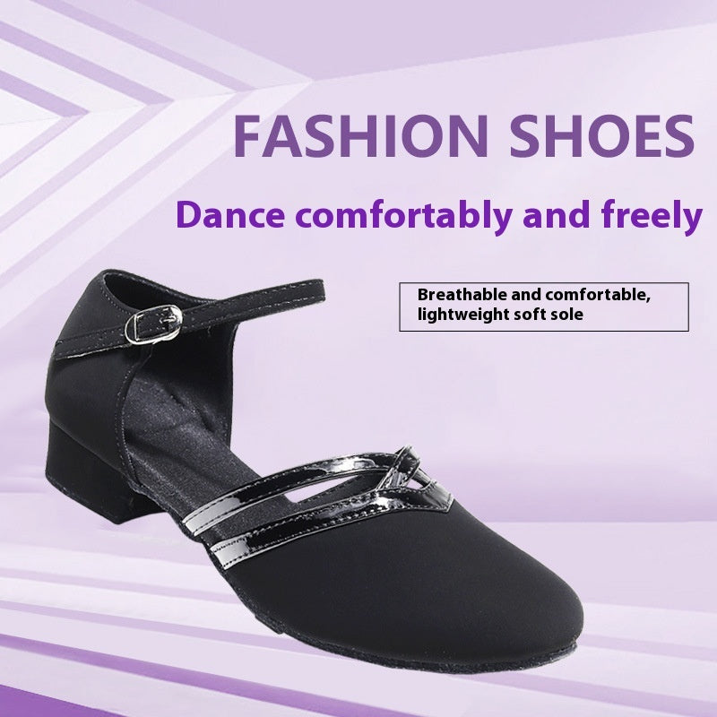 Latin Dance Low Heel Soft Bottom Girls