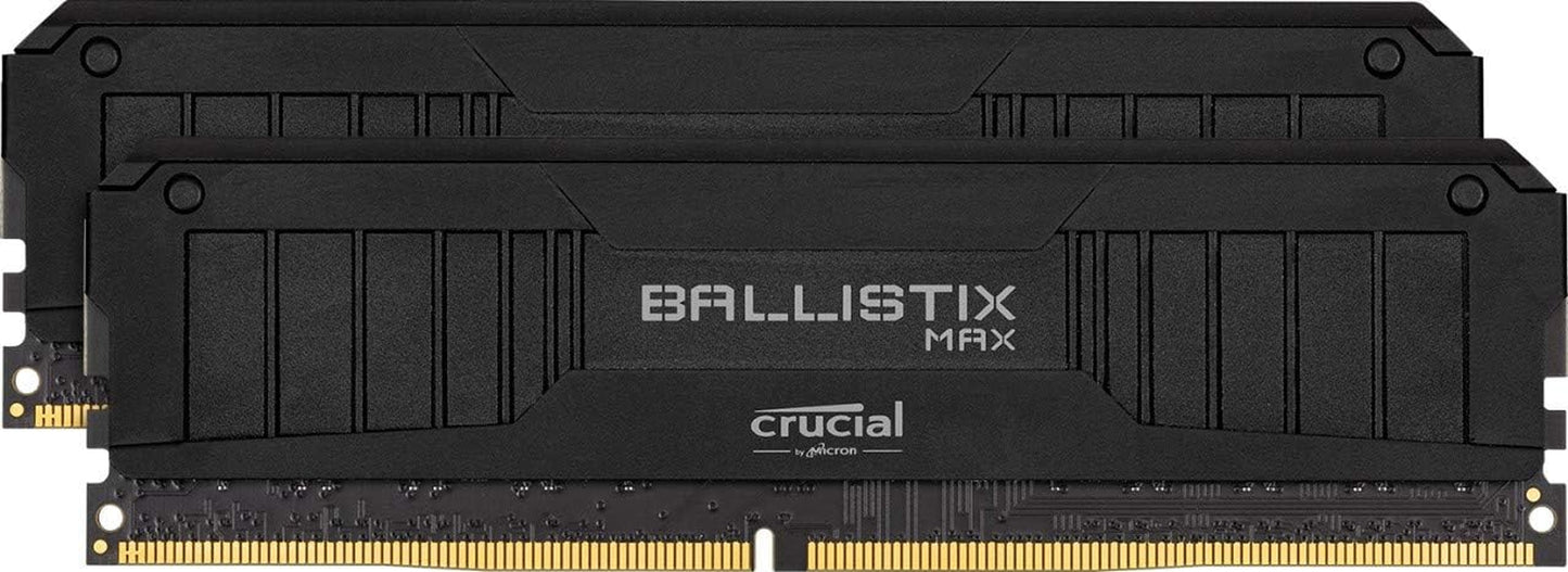 MAX BLM2K8G51C19U4B 5100 Mhz, DDR4, DRAM, Desktop Gaming Memory Kit, 16GB (8GB X2) CL19, Black