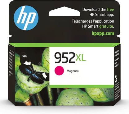 952XL Black High-Yield Ink Cartridge Printers | Works Officejet 8702 Officejet Pro 7720, 7740, 8210, 8216, 8710, 8715, 8720, 8725, 8730, 8740 | Eligible for Instant Ink | F6U19AN