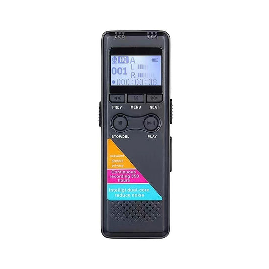 English HD Noise Reduction Digital Recording Pen MP3 Player Large Capacity Portable Smart Recorder