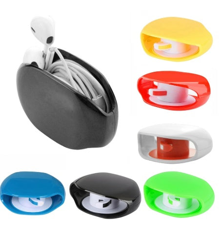 Auto Cable Cord Wire Organizer Bobbin Winder Smart Wrap Hold