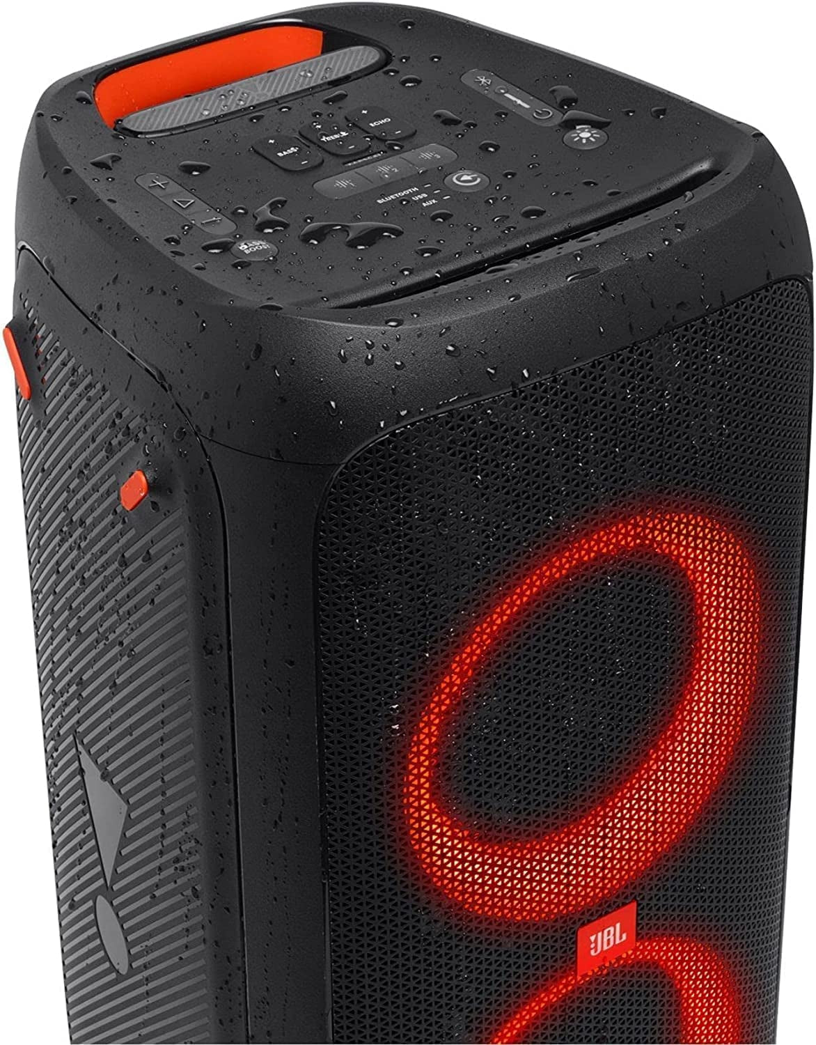 Partybox 310 - Portable Party Speaker with Long Lasting Battery, Powerful  Sound and Exciting Light Show,Black