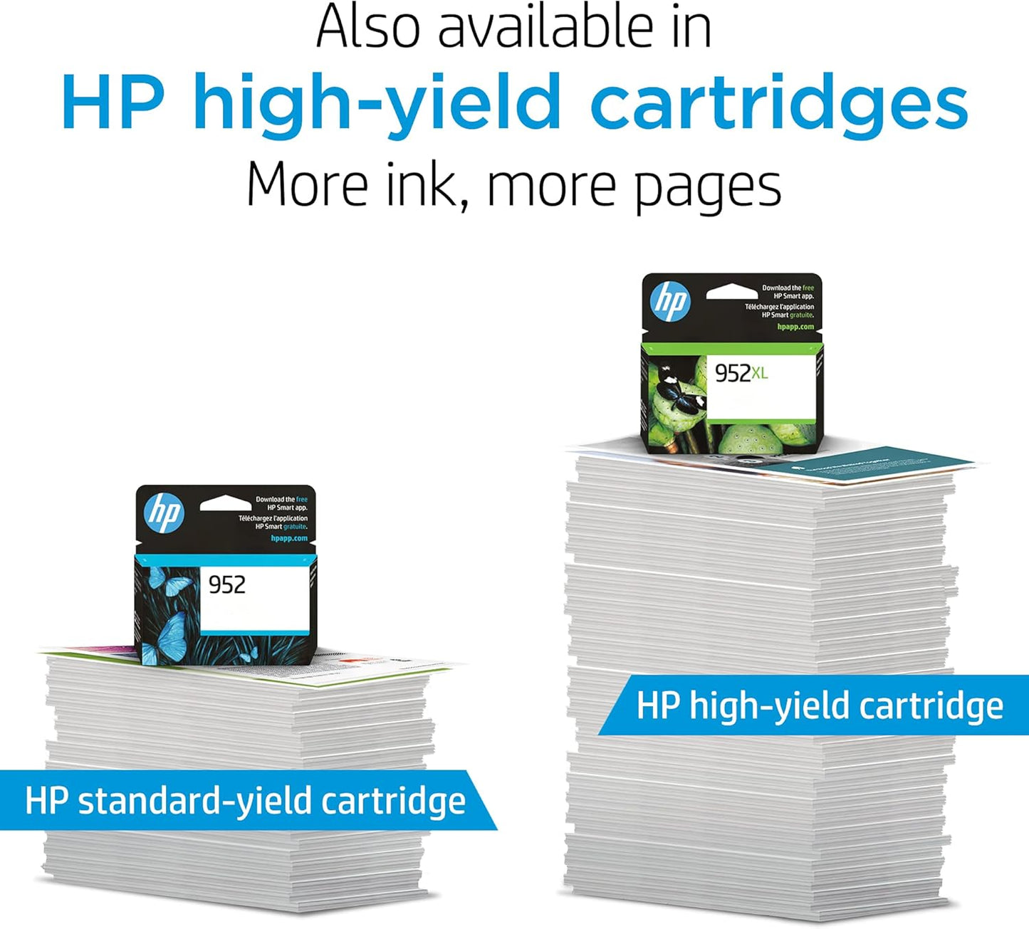 952XL Black High-Yield Ink Cartridge Printers | Works Officejet 8702 Officejet Pro 7720, 7740, 8210, 8216, 8710, 8715, 8720, 8725, 8730, 8740 | Eligible for Instant Ink | F6U19AN