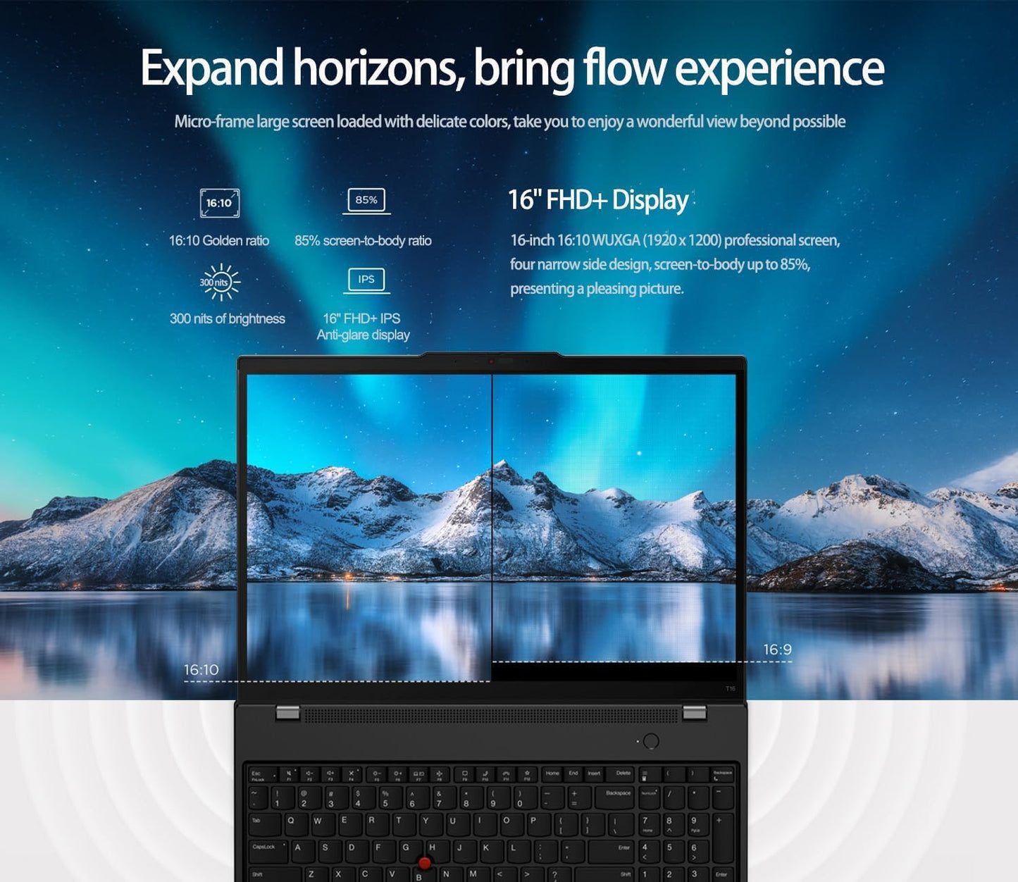 Lenovo Thinkpad T16 Gen 3 Business AI PC Laptop (16" FHD+ Touchscreen, Intel 12-Core Ultra 7 155U (> I7-1355U), 32GB DDR5, 1TB SSD), 2X Thunderbolt 4, Fingerprint, Backlit, 5MP Webcam, Win 11 Pro
