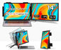 Dual Laptop Screen Extender, 14" 1080P IPS Portable Triple Monitor for 13.3-16.1" Laptops with USB-C Port, Plug and Play, Attachment Screen for Windows/Mac/Android/Switch/Ps5/Xbox