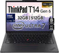 Thinkpad T14 Gen 6 Business Laptop 14" FHD+ IPS, Intel Ultra 7 255U, 64GB DDR5 RAM, 2TB SSD, 5MP Webcam, Fingerprint, Backlit, Wi-Fi 6E, 2 Thunderbolt 4, AI PC, W11P