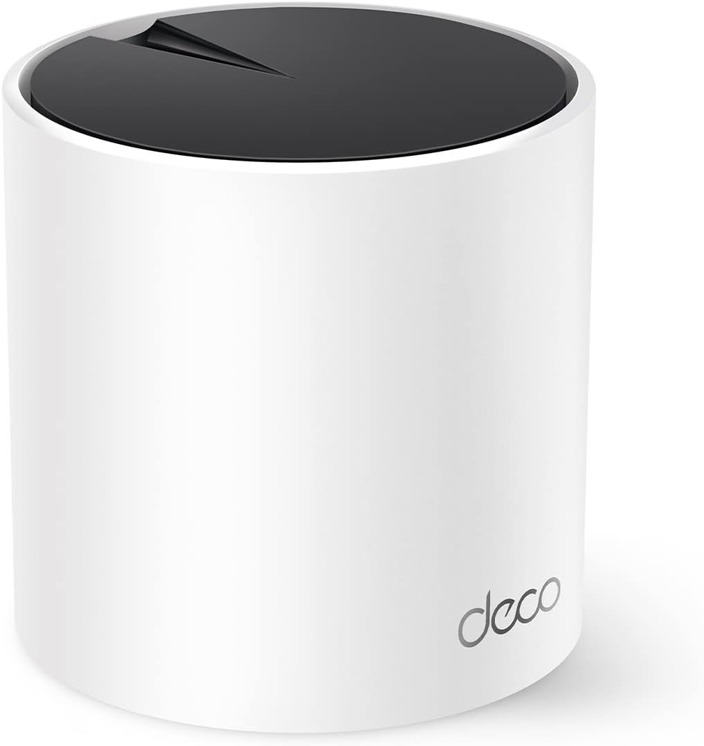 Deco X55 AX3000 Wifi 6 Mesh System - Covers up to 6500 Sq.Ft, Replaces Wireless Router and Extender, 3 Gigabit Ports per Unit, Supports Ethernet Backhaul, Deco X55(3-Pack)