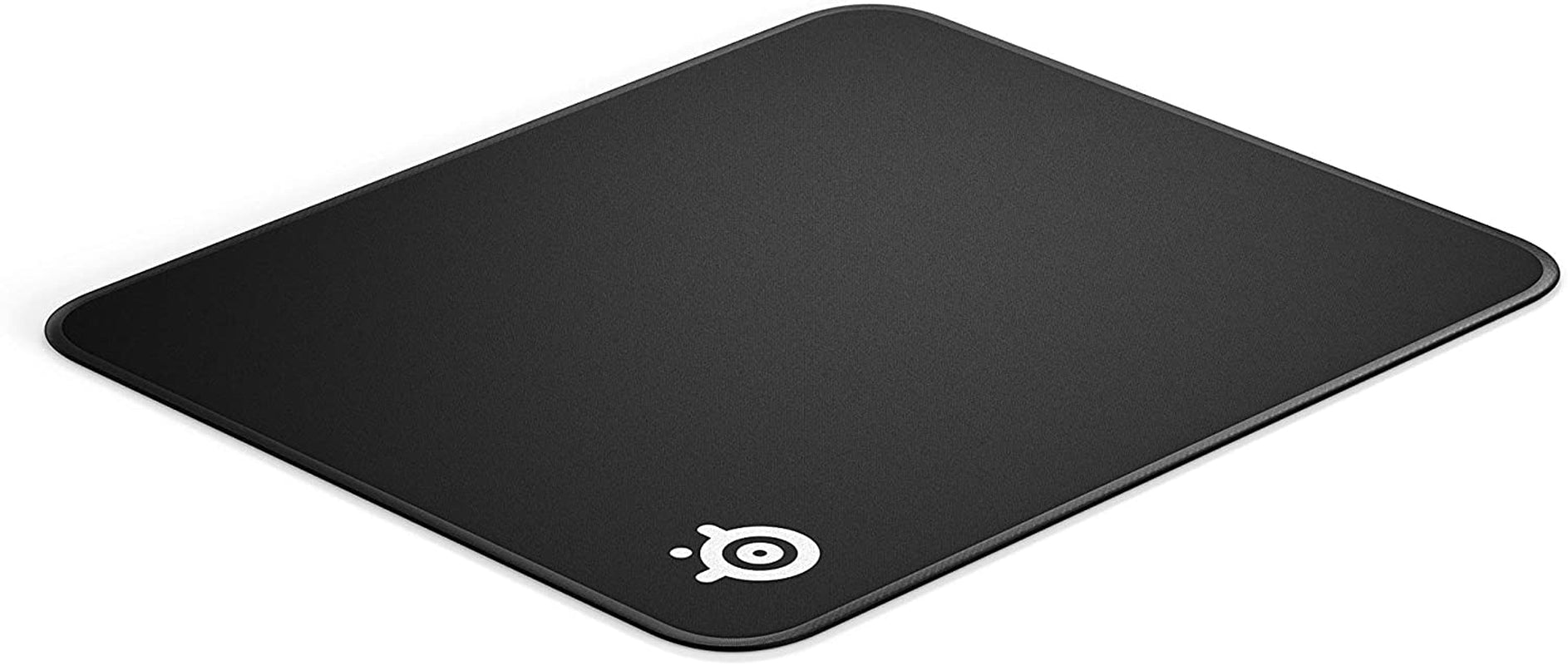 Qck Medium Gaming Mousepad — Black — Non-Slip Silicone Rubber Base — Peak Tracking and Stability — Optimized for Gaming Sensors — 320 Mm X 270 Mm — FPS, Mobas, RTS, MMO