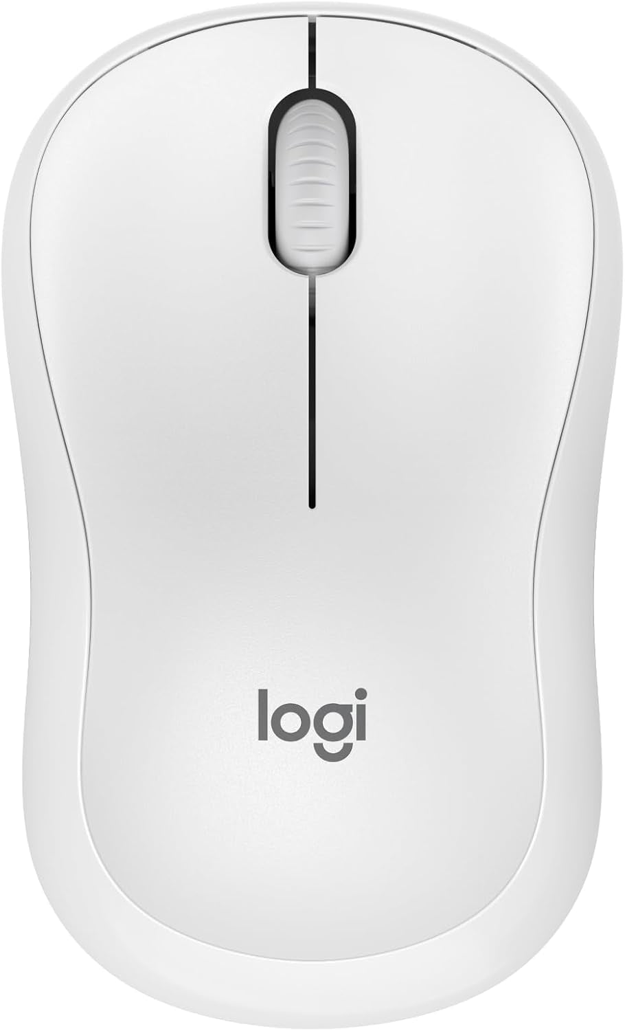 M185 Wireless Mouse, 2.4Ghz with USB Mini Receiver, 12-Month Battery Life, 1000 DPI Optical Tracking, Ambidextrous Pc/Mac/Laptop - Swift Grey