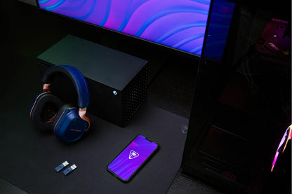 Stealth 700 Gen 3 Wireless Multiplatform Amplified Gaming Headset for Xbox Series X|S, Xbox One, PC, PS5, Mobile – 60Mm Drivers, AI Noise-Cancelling Mic, Bluetooth, 80-Hr Battery – Cobalt