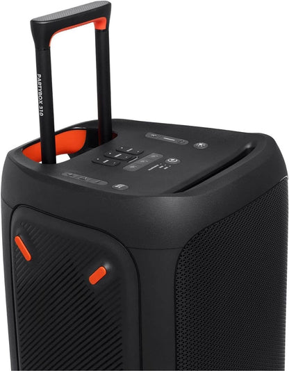 Partybox 310 - Portable Party Speaker with Long Lasting Battery, Powerful  Sound and Exciting Light Show,Black