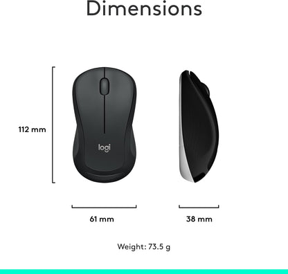 MK540 Advanced Wireless Keyboard and Mouse Combo for Windows, 2.4 Ghz Unifying Usb-Receiver, Multimedia Hotkeys, 3-Year Battery Life, for PC, Laptop