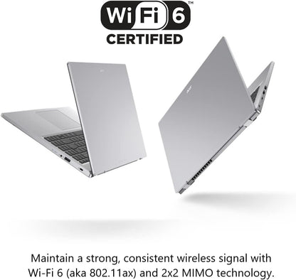 Aspire 3 A315-24P-R7VH Slim Laptop | 15.6" Full HD | AMD Ryzen 3 7320U Quad-Core | AMD Radeon Graphics | 8GB LPDDR5 | 128GB Nvme SSD | Wi-Fi 6 | Windows 11 Home