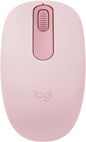 M196 Bluetooth Wireless Mouse, Compact and Portable Mouse for Laptops, Tablets and More, 12-Month Battery, Smooth Tracking, Compatible with PC and Mac, Windows and Macos - Rose