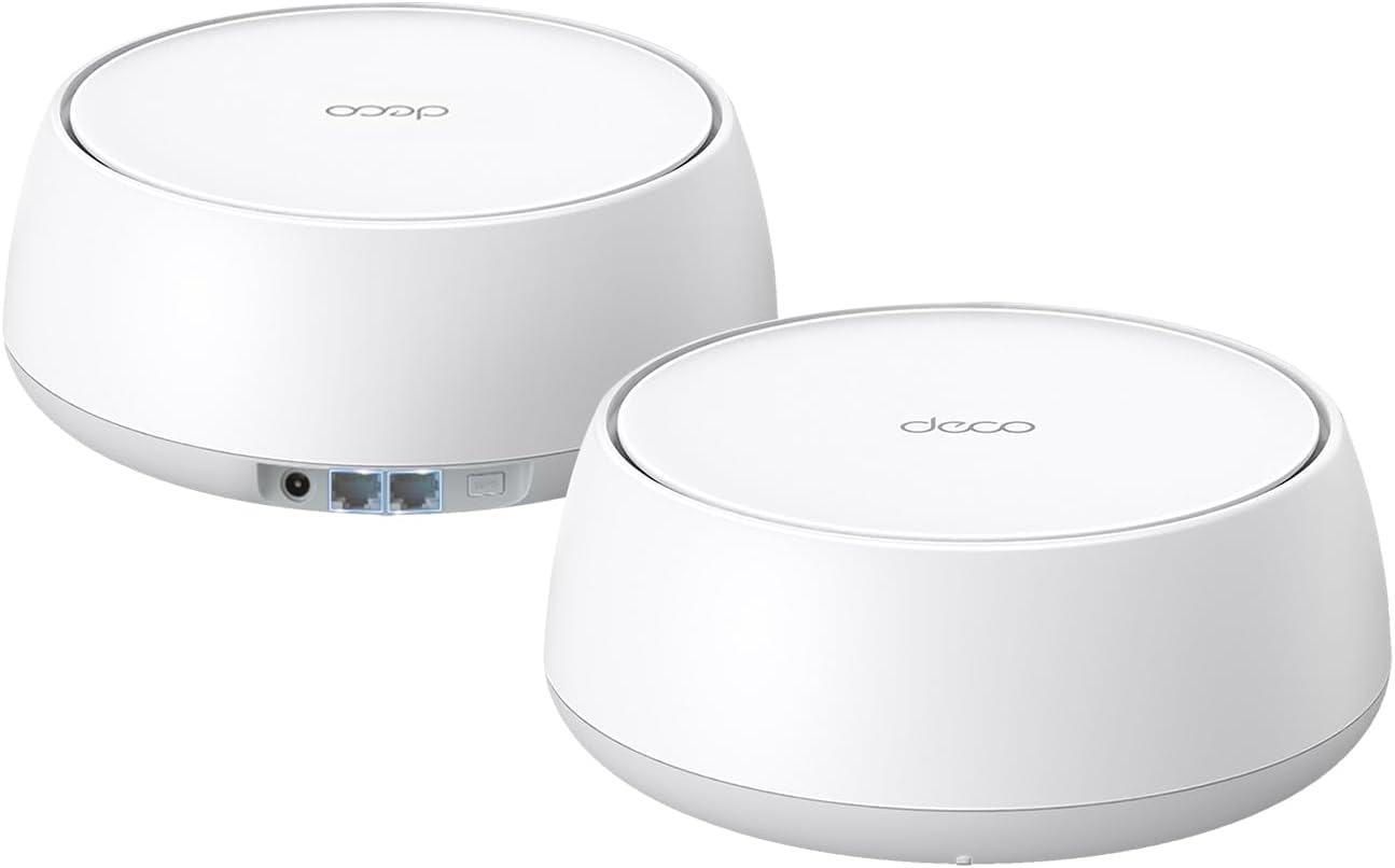 Deco X55 AX3000 Wifi 6 Mesh System - Covers up to 6500 Sq.Ft, Replaces Wireless Router and Extender, 3 Gigabit Ports per Unit, Supports Ethernet Backhaul, Deco X55(3-Pack)