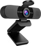 1080P Webcam with Microphone, C960 Web Cam, 2 Mics, 90° FOV, USB Type-A & A-To-C Adapter, Plug&Play Computer Camera for Online Calling, Zoom/Teams/Facetime, Switch 2 Camera Support, 2025 Version