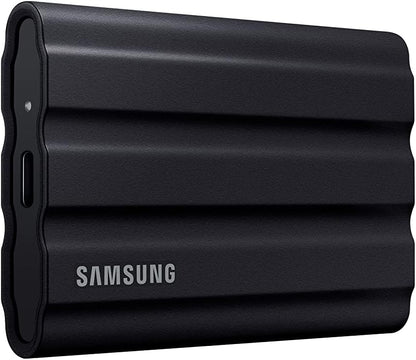 T7 Shield 2TB Portable SSD, USB 3.2 Gen2, Rugged, IP65 Rated, for Photographers, Content Creators and Gaming, External Solid State Drive (MU-PE2T0R/AM, 2022), Blue