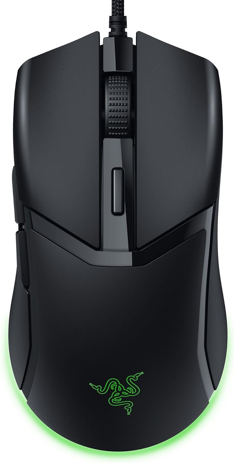 Cobra Wired Gaming Mouse: 58G Lightweight - Gen-3 Optical Switches - Chroma RGB Lighting Underglow - 8500 DPI Optical Sensor - 100% PTFE Mouse Feet - Speedflex Cable - Pokemon Gengar Edition