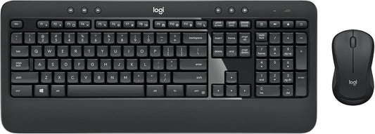 MK540 Advanced Wireless Keyboard and Mouse Combo for Windows, 2.4 Ghz Unifying Usb-Receiver, Multimedia Hotkeys, 3-Year Battery Life, for PC, Laptop