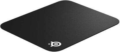 Qck Medium Gaming Mousepad — Black — Non-Slip Silicone Rubber Base — Peak Tracking and Stability — Optimized for Gaming Sensors — 320 Mm X 270 Mm — FPS, Mobas, RTS, MMO