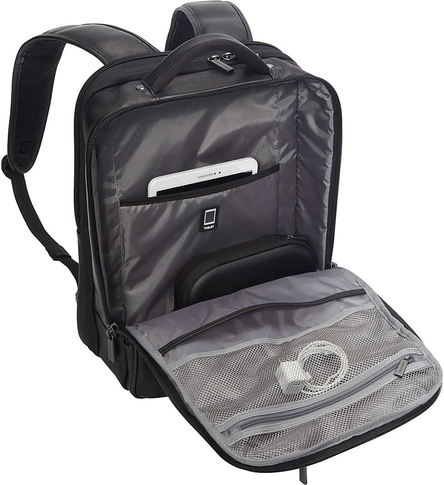Out of the Bag Manhattan Colombian Leather RFID 15.6" Laptop Briefcase