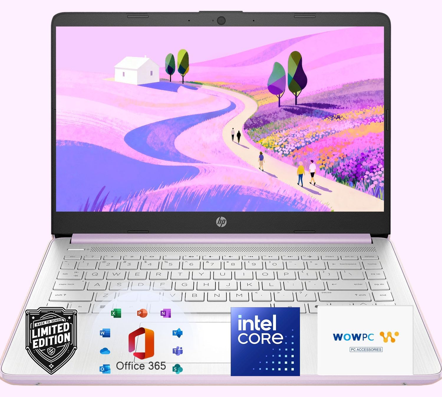 Ultrabook Laptop with Office 365 & Copilot AI • Intel 4-Core CPU • 1.1TB Storage (1TB Onedrive and 128GB SSD) • 8GB RAM • Windows 11 W/O Earbuds