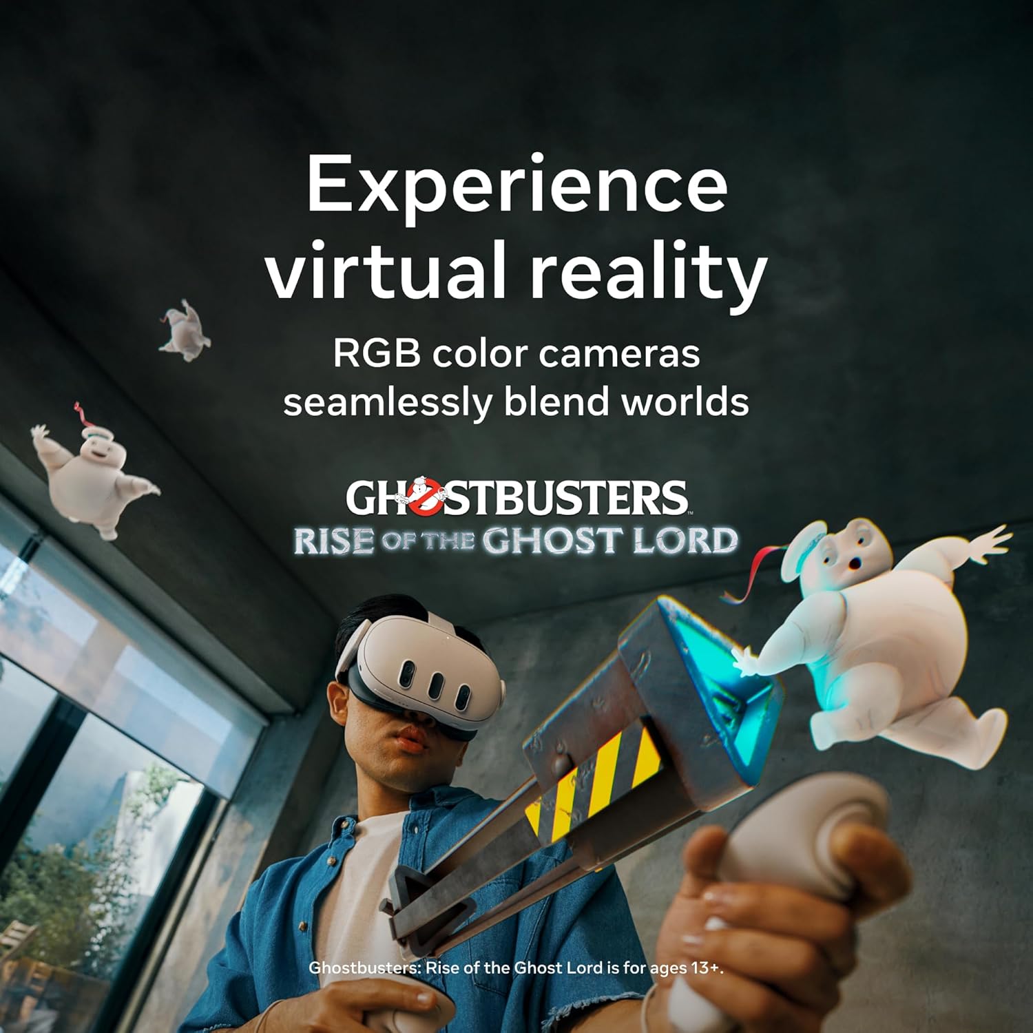 Quest 3 512GB | VR Headset — Thirty Percent Sharper Resolution — 2X Graphical Processing Power — Virtual Reality without Wires — Access to 40+ Games with a 3-Month Trial of  Horizon+ Included