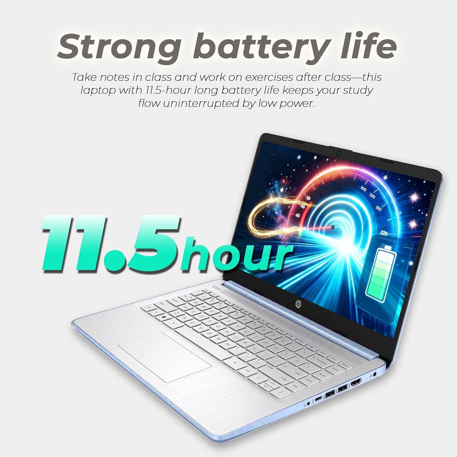 Ultrabook Laptop with Office 365 & Copilot AI • Intel 4-Core CPU • 1.1TB Storage (1TB Onedrive and 128GB SSD) • 8GB RAM • Windows 11 W/O Earbuds