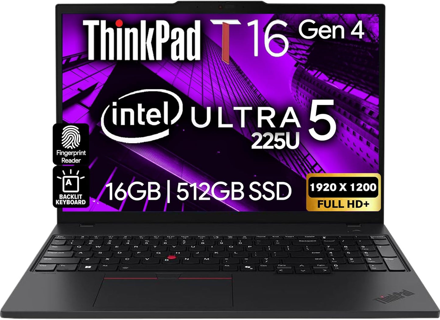 Lenovo ThinkPad T16 Gen 4 16" Business Laptop