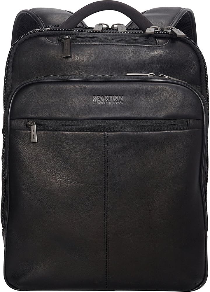 Out of the Bag Manhattan Colombian Leather RFID 15.6" Laptop Briefcase