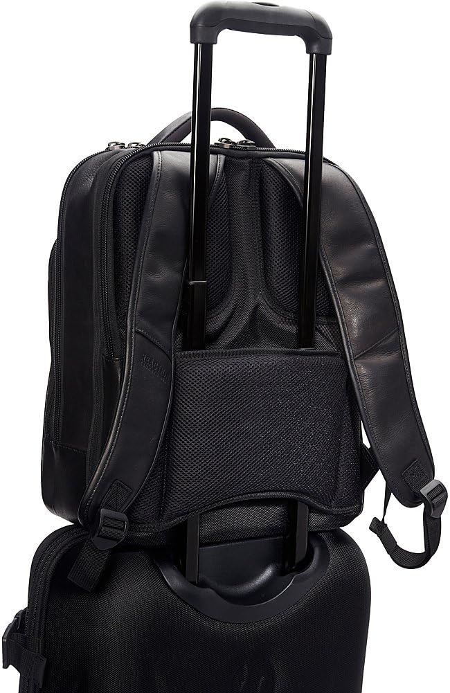 Out of the Bag Manhattan Colombian Leather RFID 15.6" Laptop Briefcase