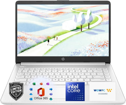 Ultrabook Laptop with Office 365 & Copilot AI • Intel 4-Core CPU • 1.1TB Storage (1TB Onedrive and 128GB SSD) • 8GB RAM • Windows 11 W/O Earbuds