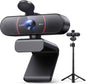 1080P Webcam with Microphone, C960 Web Cam, 2 Mics, 90° FOV, USB Type-A & A-To-C Adapter, Plug&Play Computer Camera for Online Calling, Zoom/Teams/Facetime, Switch 2 Camera Support, 2025 Version