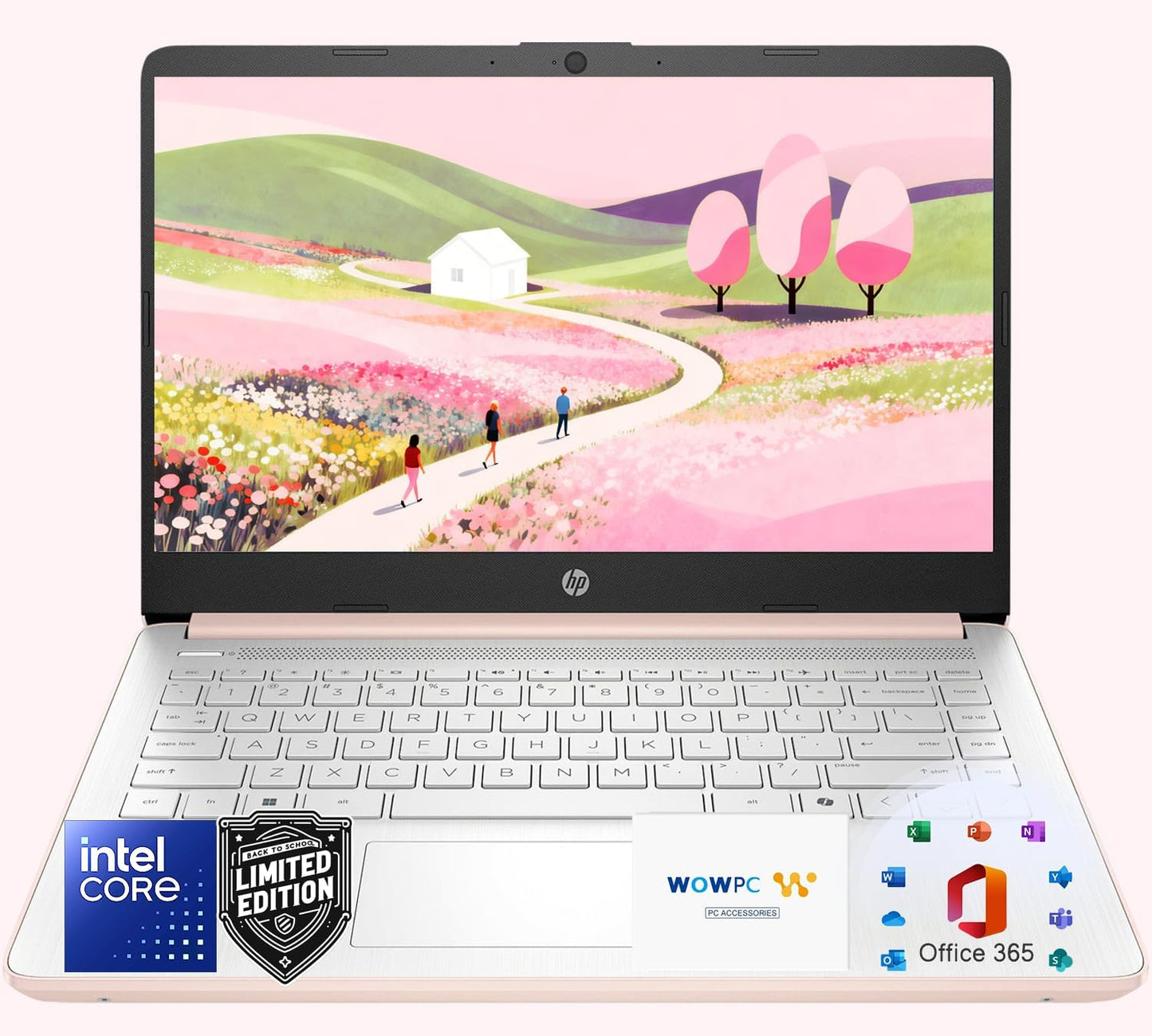 Ultrabook Laptop with Office 365 & Copilot AI • Intel 4-Core CPU • 1.1TB Storage (1TB Onedrive and 128GB SSD) • 8GB RAM • Windows 11 W/O Earbuds