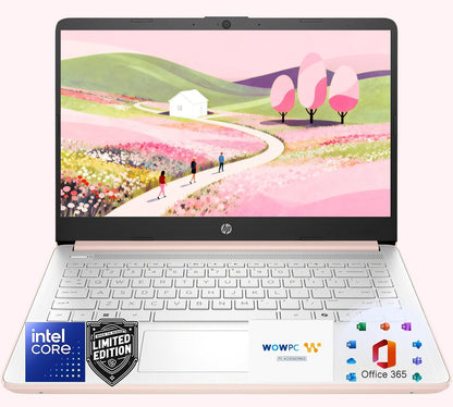 Ultrabook Laptop with Office 365 & Copilot AI • Intel 4-Core CPU • 1.1TB Storage (1TB Onedrive and 128GB SSD) • 8GB RAM • Windows 11 W/O Earbuds