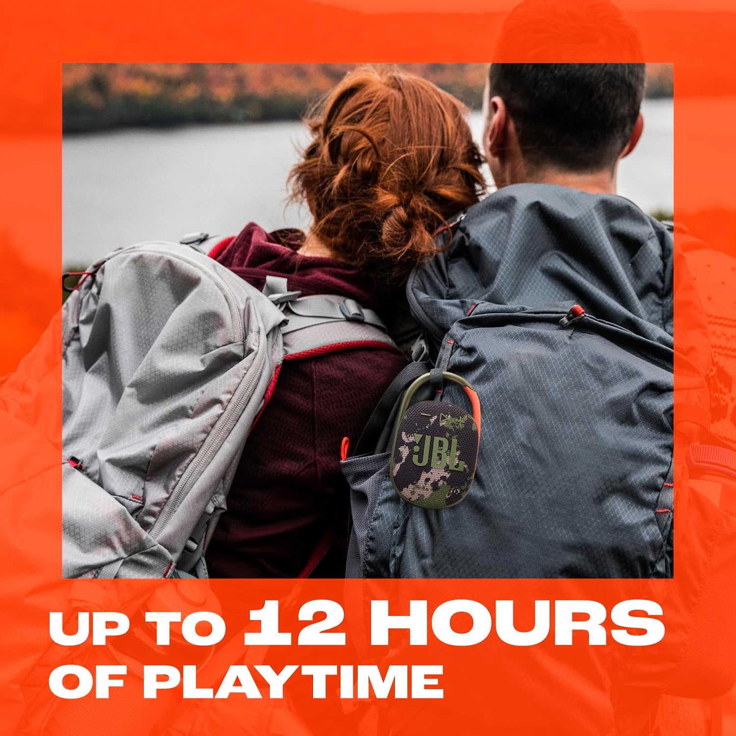 Clip 5 - Ultra-Portable, Waterproof & Dustproof Bluetooth Speaker, Big  Pro Sound with Punchy Bass, Integrated Carabiner, up to 12 Hours of Play, Made in Part with Recycled Materials (Black)