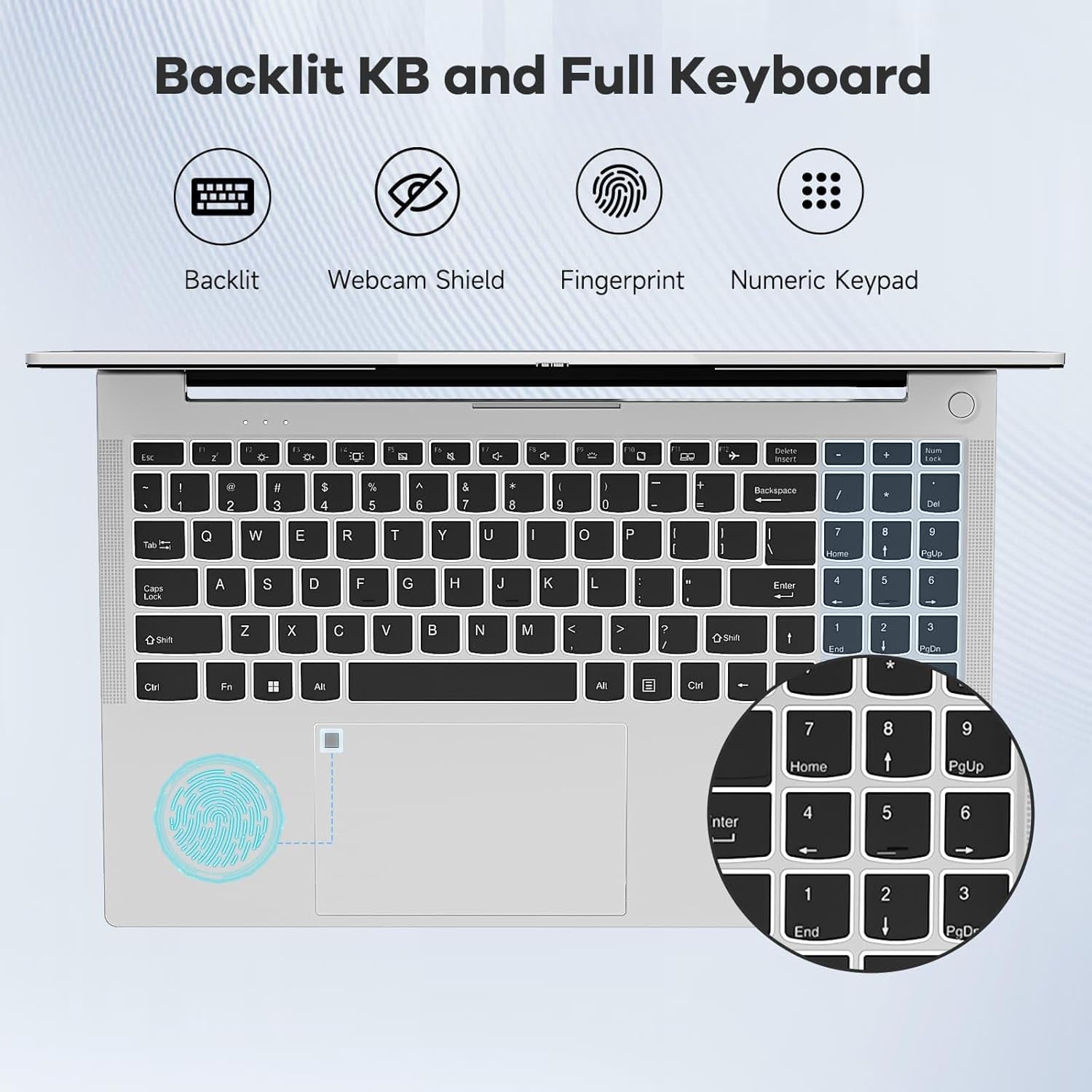 15.6" IPS Fhd-Gaming-Laptop, AMD Ryzen 5 6600H 32GB DDR5 RAM 1TB SSD (Beat I7-1165G7, 6 Cores up to 4.5Ghz) AMD Radeon 660M GPU 100W USB-C PD Fast Charger Backlit Keyboard Fingerprint