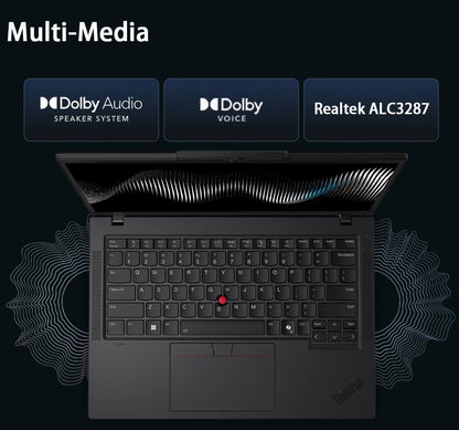 Lenovo Thinkpad T14 Gen 6 Business Laptop (14" FHD+, Intel 12-Core Ultra 5 225U (> Ultra 7 155U), 32GB DDR5 RAM, 1TB SSD), Backlit, Fingerprint, 5MP Webcam, Thunderbolt 4, Win 11 Pro, 2025 AI PC
