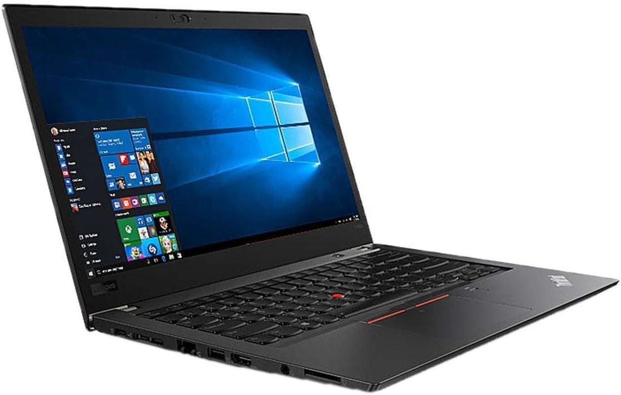 Thinkpad T480S Windows 10 Pro Laptop - Intel Core I7-8650U, 16GB RAM, 500GB SSD, 14" IPS FHD (1920X1080) Matte Display, Fingerprint Reader, Black Color