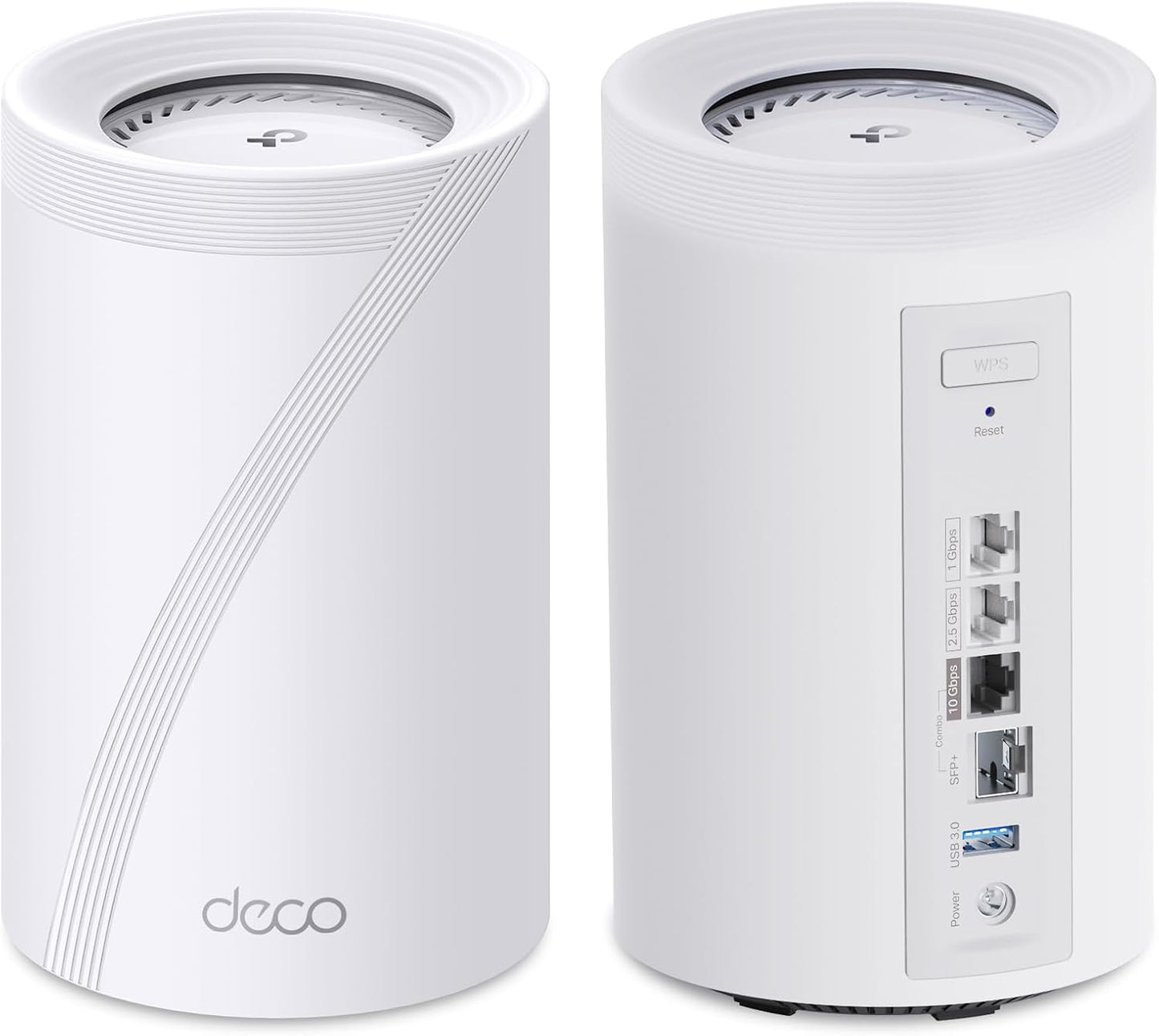 Deco 7 Pro BE17000 Tri-Band Wi-Fi 7 Whole Home Mesh System | 9-Stream 17Gbps | 10G RJ45/SFP+ Combo | Multi-Gig Wired Backhaul | up to 8500 Sq.Ft | Homeshield, MLO, 320 Mhz (Deco BE77 3-Pack)