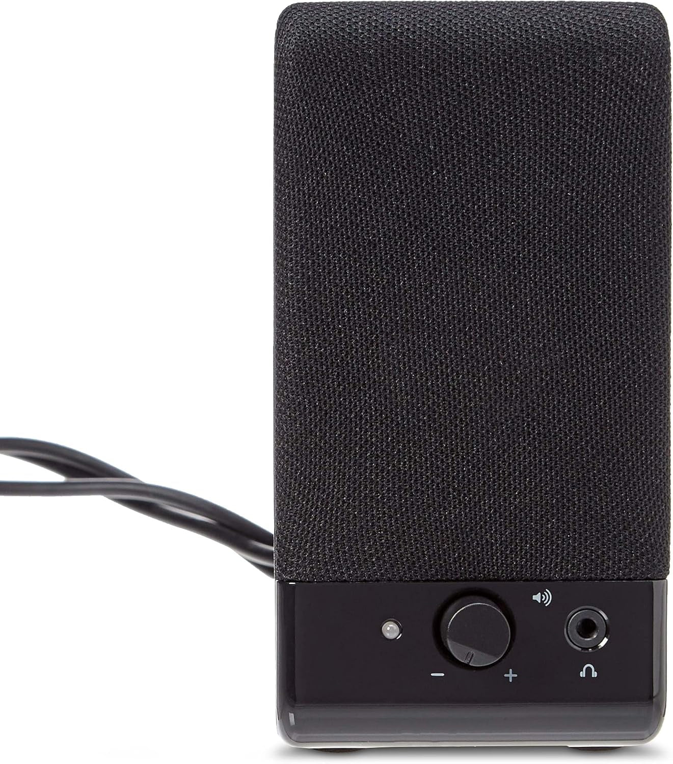 Usb-Powered Computer Speakers for Desktop or Laptop PC with Volume Control, Plug-N-Play, Black
